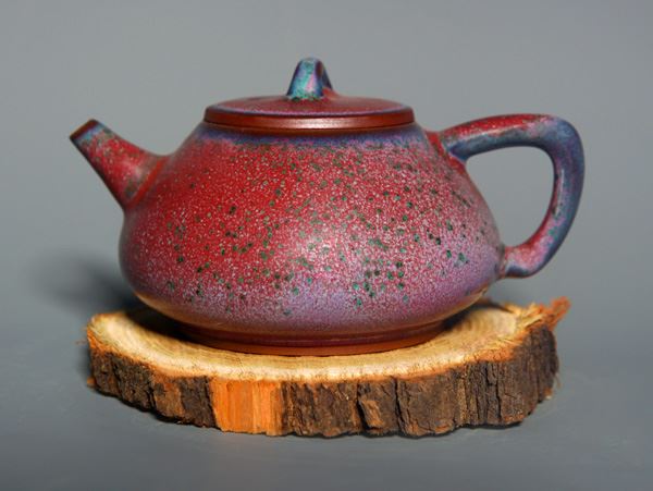 柴燒石瓢壺